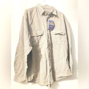🎁Comfort Outfitter Men long sleeve Button Up Shirt Authentic Style & Fashion XL💥